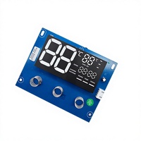 Carte de circuit imprimé BIWEI pour chauffe-eau électrique instantané sans réservoir, chauffe-eau intelligent pour douche, certifié ROSH ISO9001 pour salle de bain