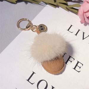 Dropshipping <b>Mini</b> Mink Plush Sneaker Shoes Keychain Rings Gift 3d Sports Shoes Pendant for Bag Car <b>Backpack</b> Decoration - Product Image 4