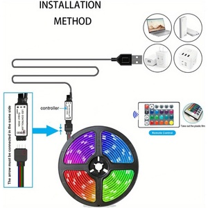 Tira de Luces LED Inteligente para Exteriores, Personalizada, 2835 5050, 5M 10M 15M 20M 30M, Decorativa, RGB RGBW, 24V 12V 5V, Impermeable, Neón - Product Image 6