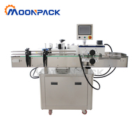 Machine d'étiquetage automatique industrielle Moonpack ARLM-160A, applicateur d'étiquettes autocollantes, machine d'étiquetage de bouteilles rondes