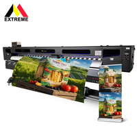 Máquina de plotter de impresión con 2 uds I3200/ XP600 3,2 M impresora de sublimación de gran formato para publicidad en interiores y exteriores
