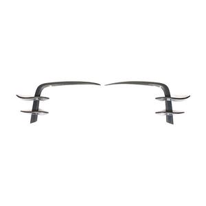 Paraurti anteriore in fibra di carbonio Candards copertura griglia antiappannamento trim per Audi <span class=keywords><strong>A5</strong></span> Sline S5 <span class=keywords><strong>2017</strong></span> - 2019 alette paraurti prese d'aria - Product Image 5
