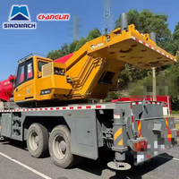 Prix d'usine Grues de levage hydrauliques 100 tonnes Grue mobile sur camion STC1000C7-8 Grues de camion d'occasion pour Sany