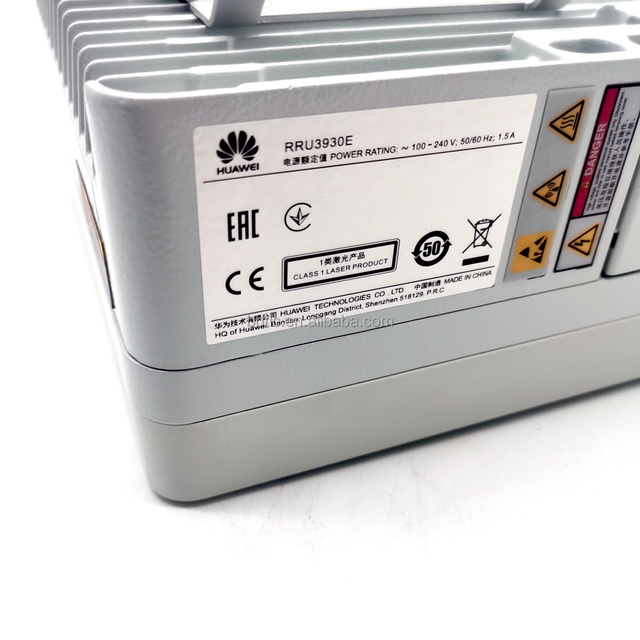 RRU3930E 2100MHz UMTS LTE 2T2R WD5MIMRBC102 RRU 3930E for BTS3900 Wireless Base Station