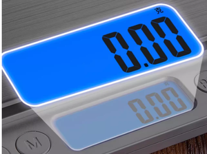 Balances de cuisine numériques LCD de haute qualité et de haute précision, mini balances numériques portables d'une capacité de 500g. - Product Image 2