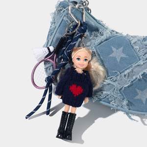 Pull HECION LOVE, adorable petite princesse Kelly, avec pull OOTD, poupée bébé, porte-monnaie, porte-clés personnalisé DIY - Product Image 2