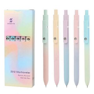 Nuevo Producto: Bolígrafo de Gel de Plástico de Presión Simple en Colores Morandi, de Alta Gama, para Oficina y Firma - Product Image 2