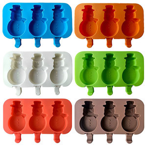 Tùy chỉnh <span class=keywords><strong>Silicone</strong></span> <span class=keywords><strong>Ice</strong></span> <span class=keywords><strong>Cream</strong></span> khuôn trong gấu và Snowman phim hoạt hình Thiết kế tre <span class=keywords><strong>Cone</strong></span> chủ trực tiếp từ nhà máy nguồn - Product Image 4