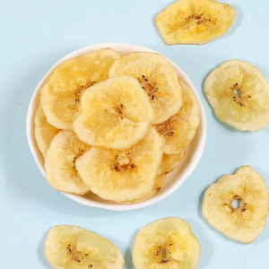 Rodajas de plátano liofilizadas premium Huaran, crujientes, chips de fruta natural, ideales para la elaboración de bebidas, como adorno para postres y repostería. - Product Image 6