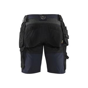 BLAKLADER - 152016458699C44 Craftsman shorts 4-way <b>stretch</b> Dark navy/<b>Black</b> - EAN 7330509826270 WORK <b>TROUSERS</b> WORK SHORTS - Product Image 2