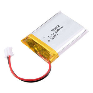 Stokta elektronik ürünler için PCB ile şarj edilebilir dijital <span class=keywords><strong>Lipo</strong></span> pil <span class=keywords><strong>703040</strong></span> 800mAh 3.7V 2.96Wh - Product Image 4