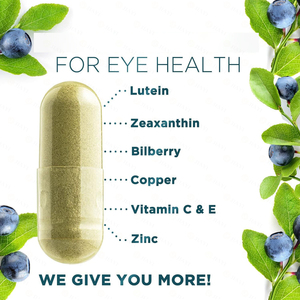 Adult Eye Vitamin Capsules Nutritional Supplements with <strong>Lutein</strong> Not for Newborns - Product Image 3
