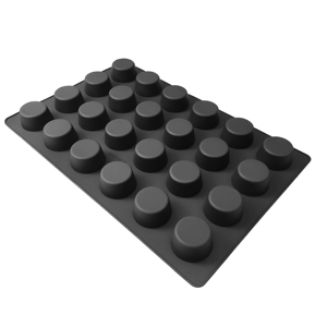 Personalizzare Non-stick 24 cavità in Silicone stampo Cupcake di alta qualità per torta teglia per Muffin cioccolato caramella <span class=keywords><strong>Mousse</strong></span> - Product Image 3