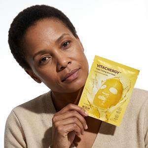 Mascarilla Facial BOH Vitacnergy Triple Toning Shot 1 ud. Para Todo Tipo de Piel, Cuidado Diario, Fórmula K-Beauty - Product Image 1