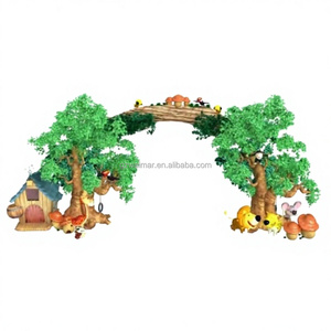 Puerta Decorativa para <span class=keywords><strong>Parque</strong></span> de <span class=keywords><strong>Atracciones</strong></span>, Puerta de <span class=keywords><strong>Entrada</strong></span> con Diseño de Molino de Viento, <span class=keywords><strong>Atracciones</strong></span> Infantiles en Venta - Product Image 5