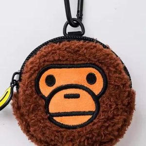 Porte-monnaie pendentif décoration singe de dessin animé mignon Bapee Ape King Mcgreen <span class=keywords><strong>Star</strong></span>, vente chaude - Product Image 6