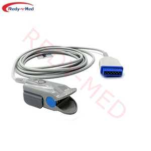 Pince médicale de doigt adulte de sonde de capteur de SPO2 compatible pour <span class=keywords><strong>GE</strong></span> Marquette - Product Image 3