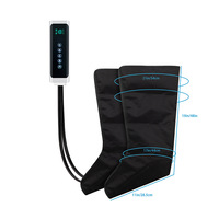 Bottes de massage à compression d'air à brancher, 4 chambres à air, masseur intelligent pour jambes et pieds, améliore la circulation sanguine - Vente chaude