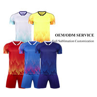 Maillots de football personnalisés Kits de football Uniformes d'entraînement de jeu pour hommes Maillots de football à manches courtes