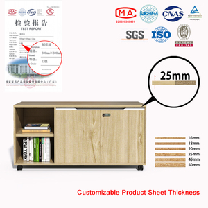 Bàn văn phòng được trang bị tủ bên có thể di chuyển để đặt tài liệu tủ bên của bàn tập tin - Product Image 4