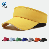Gorra de Visera Deportiva con Logotipo Bordado Personalizado, de Secado Rápido, Ala Ancha, Transpirable, de Algodón, para Golf y Running