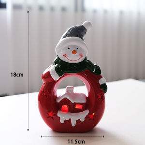 Nouveau chauffe-plat en céramique vintage de Noël Père Noël-<span class=keywords><strong>Bougeoir</strong></span> - Product Image 5