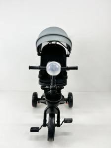 Nuevas ruedas <span class=keywords><strong>de</strong></span> PU <span class=keywords><strong>de</strong></span> tres ruedas para niños del fabricante WQL Push Baby Cart Safety Guardrail Music para 2-7 triciclos para niños - Product Image 6