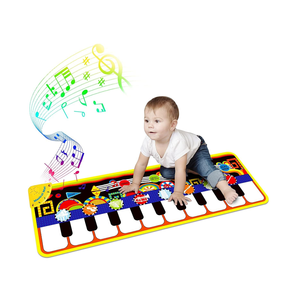 Niños Bebé Educación Temprana Desarrollo Piano Teclado Touch <span class=keywords><strong>Musical</strong></span> Play Mat Módulo de sonido con 25 sonidos de música - Product Image 3