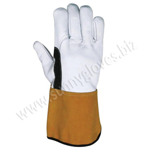 หนังวัวเชื่อมอาร์กอนถุงมือสำหรับขายโดยซันนี่ถุงมือ - Product Image 3