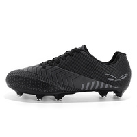 Chaussures de football à crampons longs de grande taille, respirantes, pour terrain ferme, sports de plein air