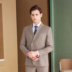 Gilet Professionale da Uomo per Completo Elegante, Abbigliamento Formale da Uomo per Ufficio con Chiusura a Cerniera - Product Image 4