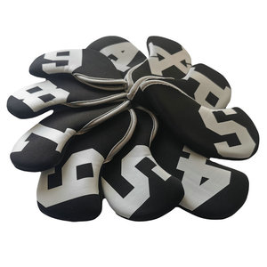 Material <span class=keywords><strong>de</strong></span> buena calidad 10pcs <span class=keywords><strong>de</strong></span> <span class=keywords><strong>Golf</strong></span> cabeza <span class=keywords><strong>de</strong></span> hierro cubre con número coloridos para hierro club para todas las marcas (4-9 A. P. X S) - Product Image 2