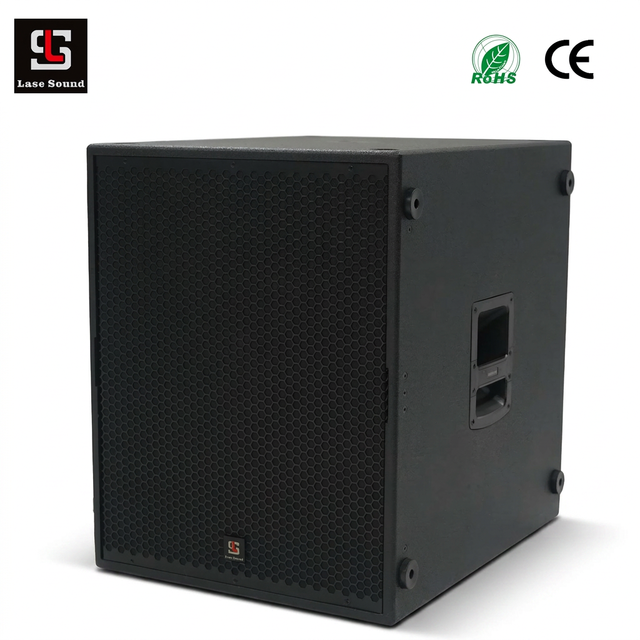 Dual 18 Inch Active Subwoofer Speaker with Built-in Germany DSP FIR Professional Powered DJ Sound System for Outdoor Event