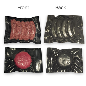 Sacchetto sottovuoto senza BPA un lato trasparente un altro lato nero per sacchetti sigillanti sottovuoto salva cibo - Product Image 6