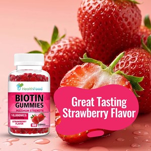 Las gomitas de biotina más populares contienen 10000 mcg de biotina, promueven la digestión y aportan energía al cabello. - Product Image 5