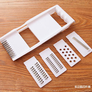 Cortador de verduras, cortador 4 en 1, utensilios de cocina creativos, cortador multifuncional, cuchillo de cocina - Product Image 4