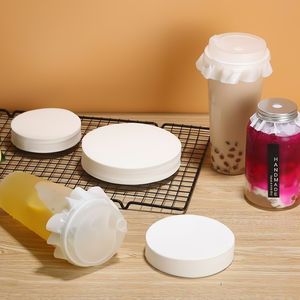 Cubierta <span class=keywords><strong>de</strong></span> vaso sellador <span class=keywords><strong>de</strong></span> papel redondo <span class=keywords><strong>de</strong></span> 4,7 pulgadas, impermeable, a prueba <span class=keywords><strong>de</strong></span> derrames, tapa protectora <span class=keywords><strong>de</strong></span> bebidas <span class=keywords><strong>de</strong></span> papel <span class=keywords><strong>para</strong></span> Alcohol, leche, té, café, protección - Product Image 1