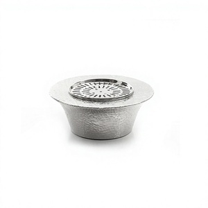 Chauffe-bouilloire en aluminium couleur argent avec théière de forme ronde de la plus haute qualité pour les ustensiles de cuisine - Product Image 1