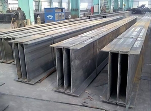 Poutres en H en acier laminé à chaud Q235B pour la construction, avec services <span class=keywords><strong>de</strong></span> découpe, soudage et pliage - Product Image 2