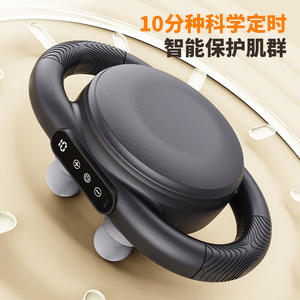 Pistolet de massage Ns401 avec moteur sans balais, 4 têtes, puce intelligente, masseur corporel complet rechargeable pour usage domestique - Product Image 4