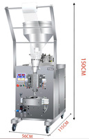 Machine d'Emballage Alimentaire Entièrement Automatique pour la Mise en Sac et le Remplissage Quantitatif de Sauce Chili, Beurre de Cacahuète et Sauce Tomate