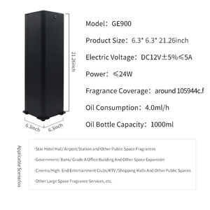 Metall-Standduftspender 1000ml Hotel-Duft US Elektrischer Wasserloser Großflächiger Duftspender für Gewerbe, Hotellobby und Haushalt - Product Image 3