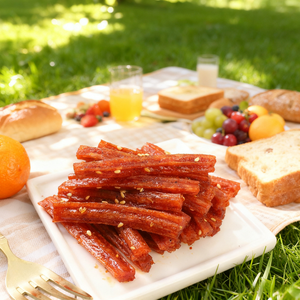 LAKEXIXI Série Naturelle Vente Chaude Snacks à la Saveur Super Épicée Halal Végétaliens Grain de Blé Texture Semi-Molle Latiao <span class=keywords><strong>Snack</strong></span> Chinois - Product Image 1