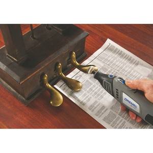 DREMEL 6 dischi abrasivi in ceramica e ossido di alluminio 13 mm di diametro 100 mm durezza media smerigliatrice accessori - Product Image 2