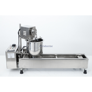 Freidora de rosquillas eléctrica totalmente automática comercial de alta calidad <span class=keywords><strong>nuevo</strong></span> diseño para producción de panadería cocina rosquillas de masa de maíz - Product Image 6