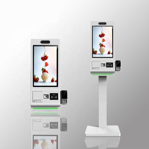 Thlee tự đặt hàng kiosk 21.5 inch LCD màn hình cảm ứng cho các nhà hàng & trung tâm mua sắm Android/Windows OS sử dụng trong nhà Wall Mount - Product Image 3