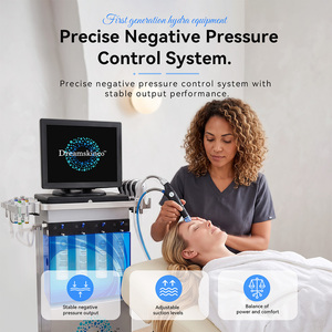 Hydrodermabrasion, nettoyage en profondeur de la peau, élimination des points noirs, jet d'oxygène H2O2, Aqua Peel, machine de beauté pour le visage, sérum booster - Product Image 6