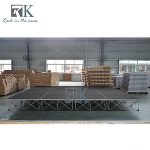 Shiny Matte Black Smart <b>Stage</b> Portable Trendy Panels for Commercial Party Ceremony - Product Image 3
