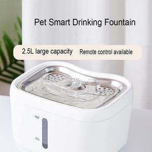 Dispensador de agua potable inteligente para mascotas Tuya de 2.5L, fuente de agua automática controlada por aplicación WIFI inteligente eléctrica para gatos con Sensor - Product Image 5