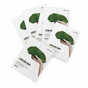 ROVECTIN High Quality Calming Lotus Water Mask Sheet 5ea Facial Masks - Product Image 2